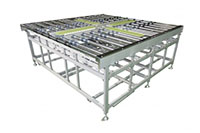 E121128 Roller Conveyor + Turntable