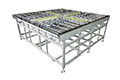 E120207 Roller Conveyor + Turntable